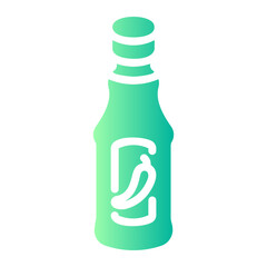 chili sauce Gradient icon