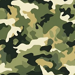 Naklejka premium camouflage pattern