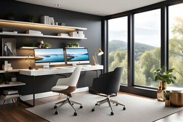 modern office room