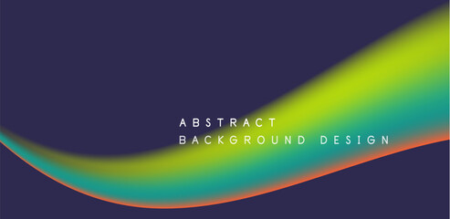 Fluid geometric vector background featuring dynamic liquid shapes, creating captivating abstract visual experience for wallpaper, banner, background, landing page, wall art, invitation, print, poster