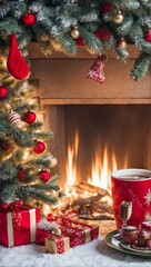 Christmas Wallpaper - Hot chocolate 