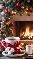 Christmas Wallpaper - Hot chocolate 