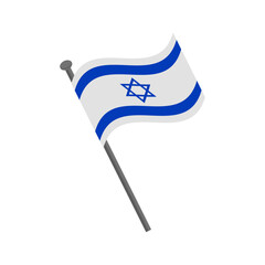 israel flag illustration