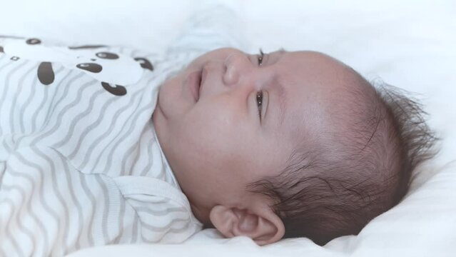 Baby boyd South African-Thai woke up morning feeling sick