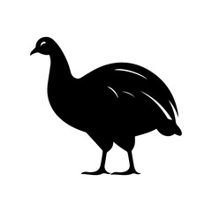 silhouette of a turkey