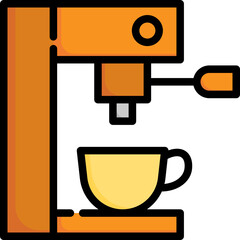 Croissant icon. Filled outline design. For presentation, graphic design, mobile application.