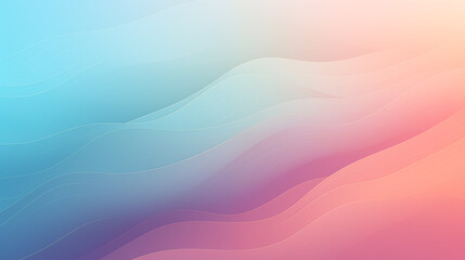 Fototapeta premium Design a background with a gentle pastel gradient that gradually fades across the canvas.