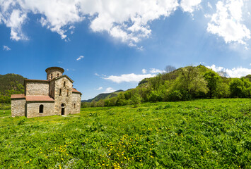 Middle Zelenchuk temple in Arkhyz