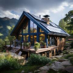 Rustic Mountain Cabin: The Rooftop Story