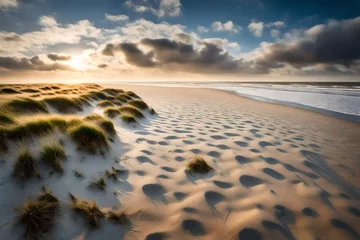 Fotobehang nordsee strand auf langeoog- © Mazhar