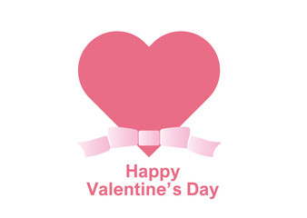 バレンタインデーのタイトルイラスト