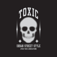 street wear vector illustration and typography, perfect for t-shirts, hoodies, prints etc. - obrazy, fototapety, plakaty