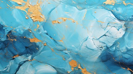 Fototapeta na wymiar An ethereal sea of swirling aquamarine, punctuated with strokes of turquoise and teal, dances across the canvas in a mesmerizing abstract masterpiece of fluid art