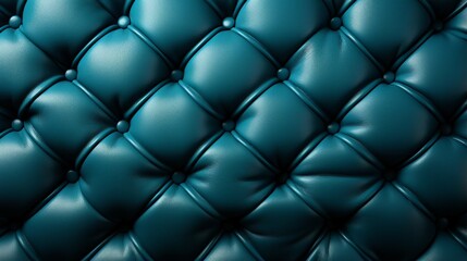 Bold and inviting, the deep blue leather sofa beckons with promises of comfort and luxury, its smooth surface hinting at stories yet to be told