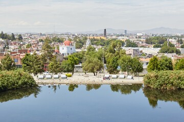 Fototapeta premium The beautiful and historic city of Puebla, Mexico