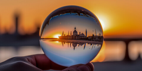 Venice in a crystall ball