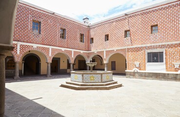 Fototapeta premium The Ex-Convento of Santa Rosa in Puebla, Mexico