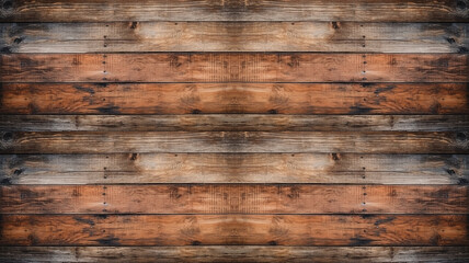 Fototapeta na wymiar close up of wall made of wooden planks. Generative AI.