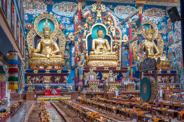 Buddha Statue in Namdroling Monastery