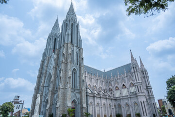 St. Philomena Cathedral is a catholic church located in Mysore