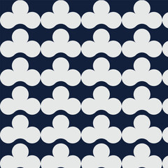 Colorful flower pattern with elegant and simple shape. Pattern Background. Colorful Pattern Background