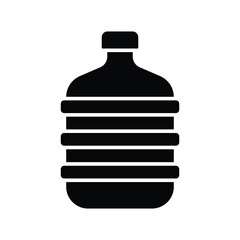 water gallon icon vector design template simple and clean