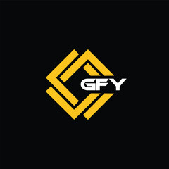 GFY letter design for logo and icon.GFY typography for technology, business and real estate brand.GFY monogram logo.