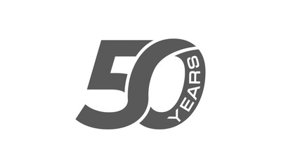 celebrating 50 years logo concept