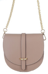 elegant women's handbag made of natural materials