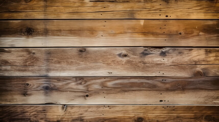 Obraz premium Old wood plank texture background. Generative AI.