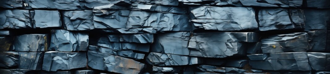 Shale rock background. Its layered brushstrokes, shaped by sedimentary forces, depict the evolving landscapes through ages.