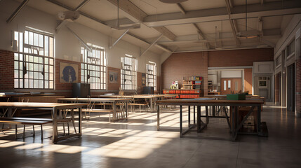 interior of a restaurant