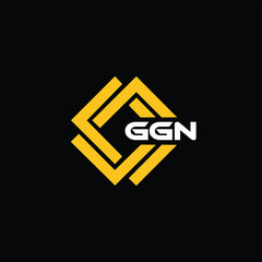 GGN letter design for logo and icon.GGN typography for technology, business and real estate brand.GGN monogram logo.