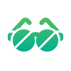 Obraz premium round glasses