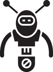 Robot Character Icon
