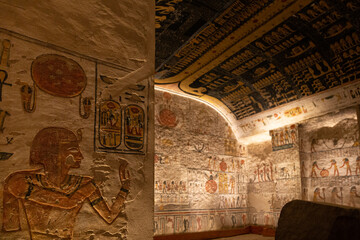 Tomb of ramses IV, Valley of the Kings, Egypt