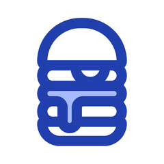 double cheese burger