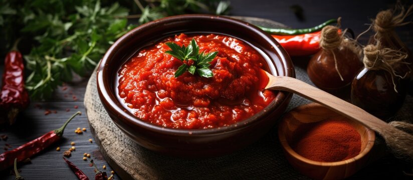 Spicy paste from Korea - gochujang