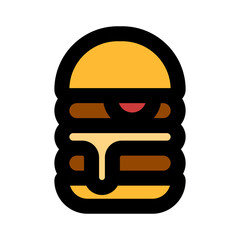 double cheese burger