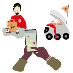 Ordering Christmas food