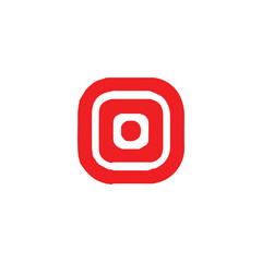 Target icon. Simple style archery tournament poster background symbol. Target brand logo design element. Target t-shirt printing. vector for sticker.