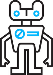 Robot Line Avatar
