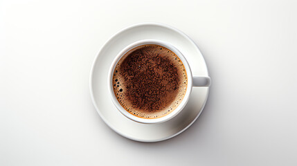 Fototapeta premium coffee cup isolated on white