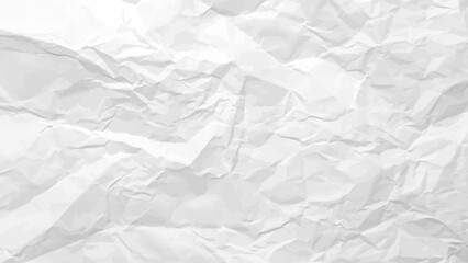 White clean crumpled paper