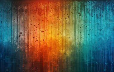 Obraz premium Colorful abstract background with a distressed texture, Generative AI