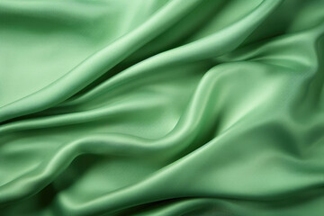 Green silk canvas background