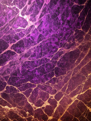 Obraz premium Purple blue pink gold Marble Texture with Gold Veins Background, useful to create surface effect for your design products such as background of greeting cards, architectural and decorative patterns.
