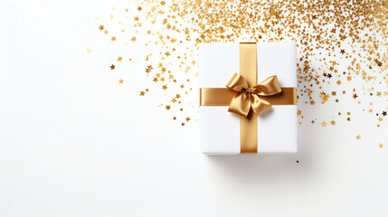 golden gift box