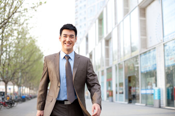 Portrait of young businessman