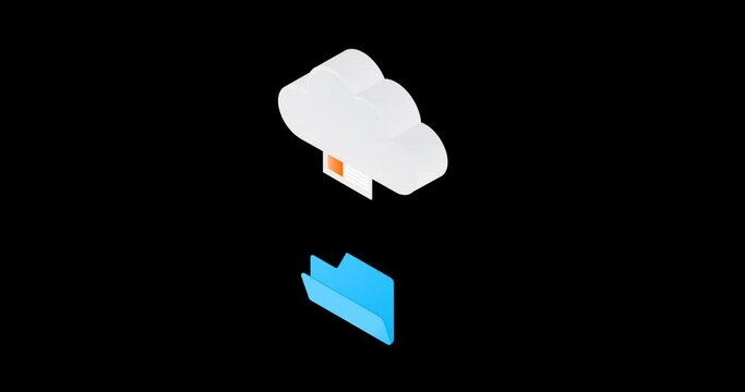 Upload document file from folder to cloud